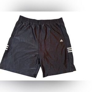 Adidas Men's Black and White Athletic Shorts XL